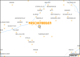 map of Mäschenboden