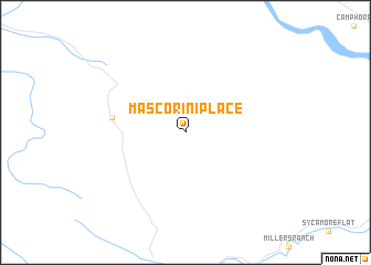 map of Mascorini Place