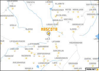 map of Mascota