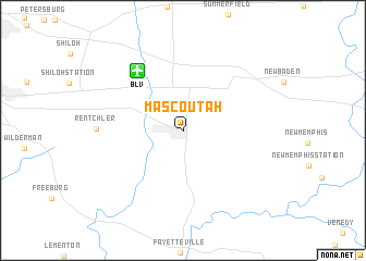 map of Mascoutah