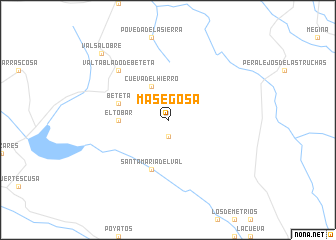 map of Masegosa