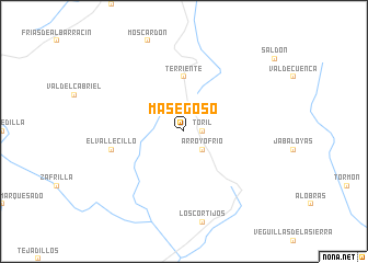 map of Masegoso