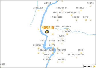 map of Masein