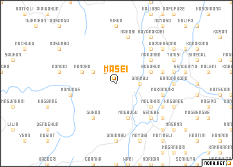 map of Masei