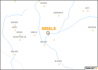 map of Masela