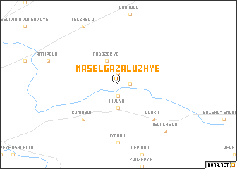 map of Masel\