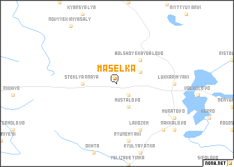 map of Masel\