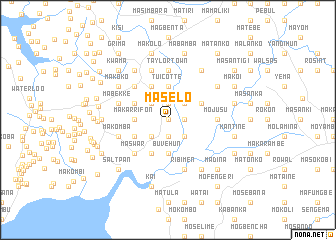 map of Ma-selo