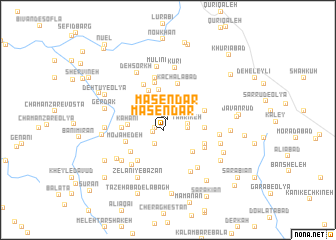 map of Māsendar