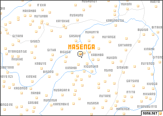 map of Masenga