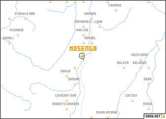 map of Masenga