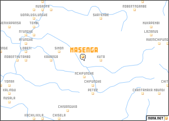 map of Masenga
