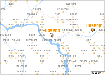 map of Maseng