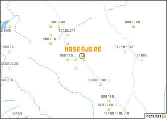 map of Masenjere