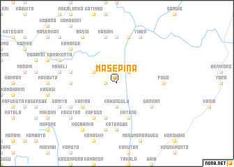 map of Masepina