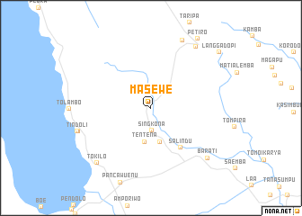 map of Masewe