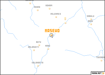 map of Masewo