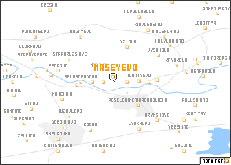 map of Maseyevo