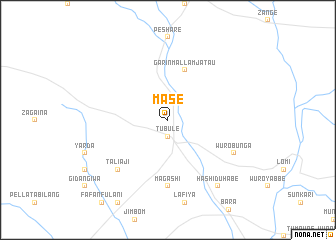 map of Mase