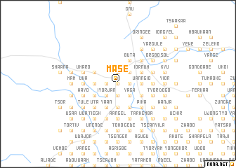 map of Mase