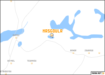 map of Masgoula