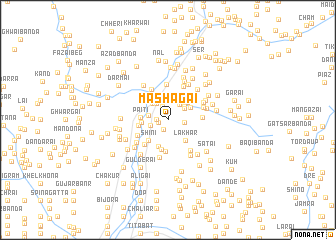 map of Māshāgai