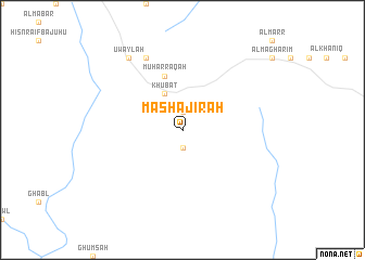 map of Mashājirah