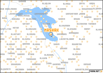 map of Maʼshak