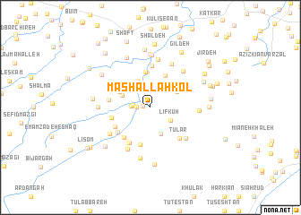 map of Māshāllāh Kol