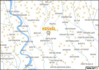 map of Mashāl