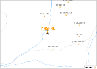 map of Mashal