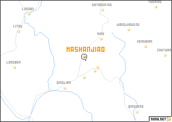 map of Mashanjiao