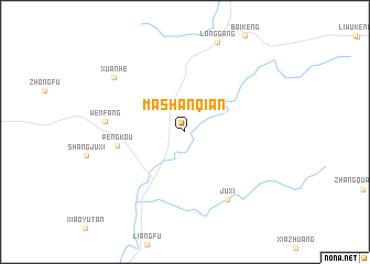 map of Mashanqian