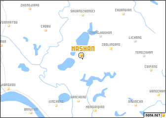 map of Mashan