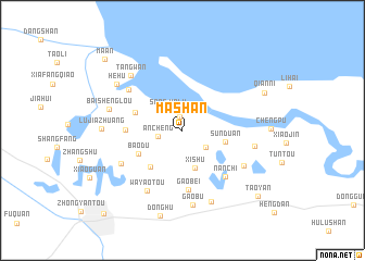 map of Mashan