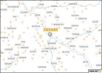 map of Mashan