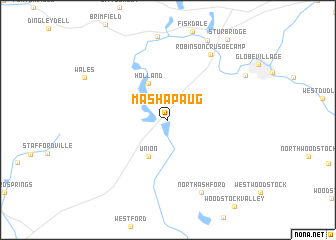 map of Mashapaug