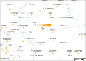 map of Masḩarah