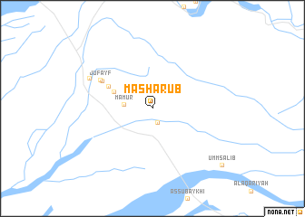 map of Mashārub