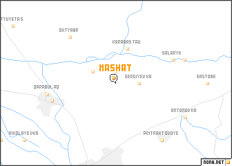 map of Mashat