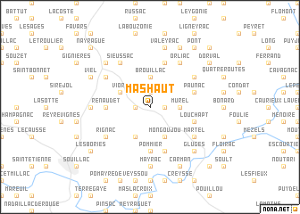 map of Mashaut