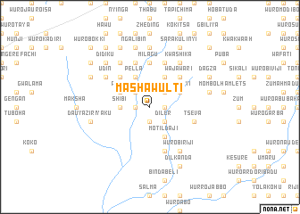 map of Mashawulti
