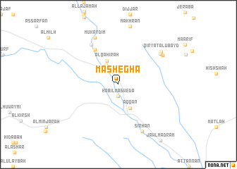 map of Mashegha