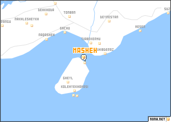 map of Māsheh