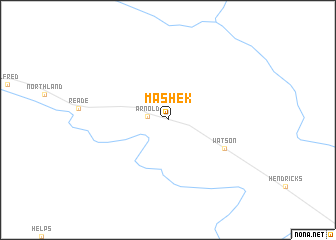 map of Mashek