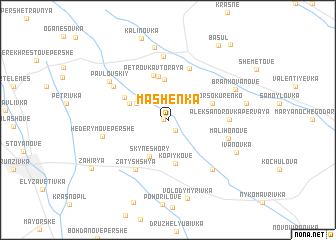 map of Mashen\