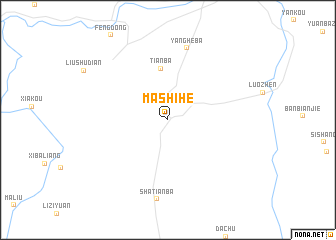 map of Mashihe