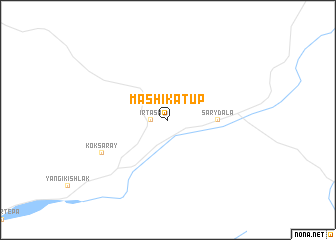 map of Mashikatup