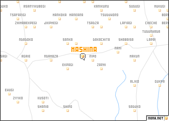 map of Mashina