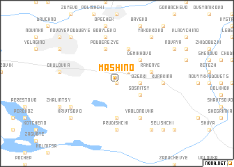 map of Mashino